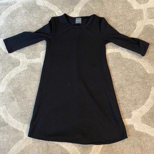 Women's Olivia Rae Black Ribbed Mini Tunic